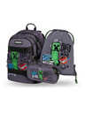 BAAGL  BAAGL SET 3 Skate Minecraft TNT: Ruksak, Pernica, Vrećica