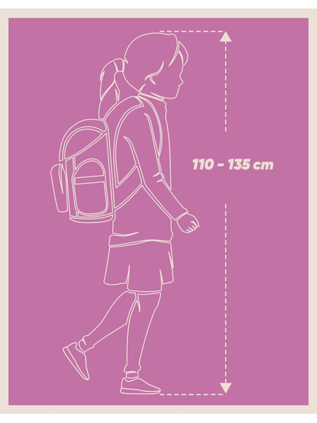 BAAGL  BAAGL Školska torba Zippy plus Konj