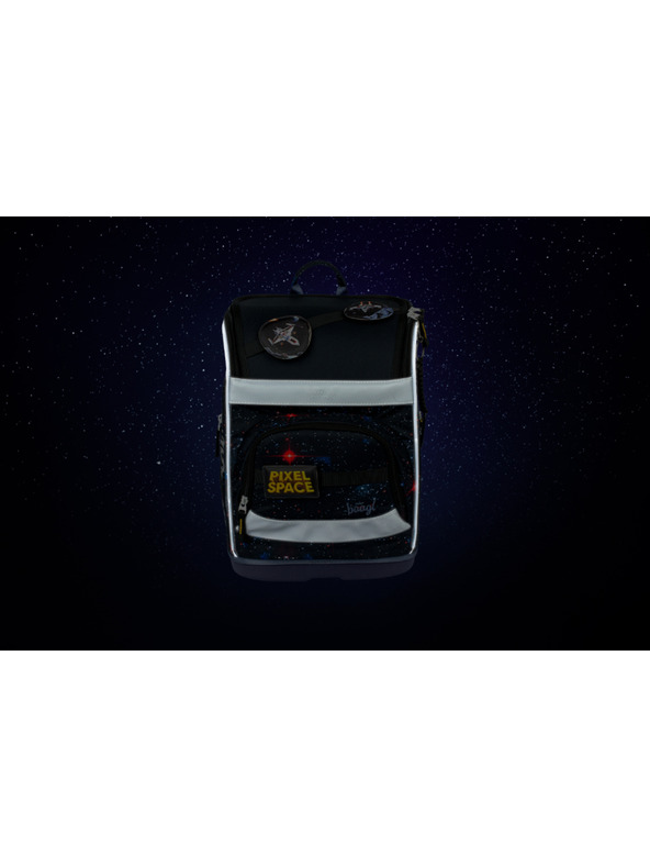 BAAGL  BAAGL Školska torba Zippy plus Pixel Space