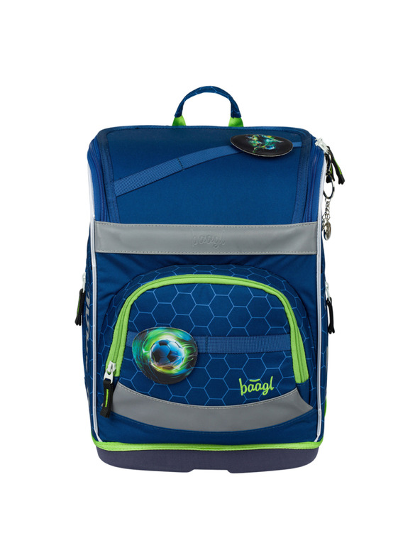 BAAGL  BAAGL SET 3 Zippy plus Nogometna lopta: školska torba, pernica, vrećica