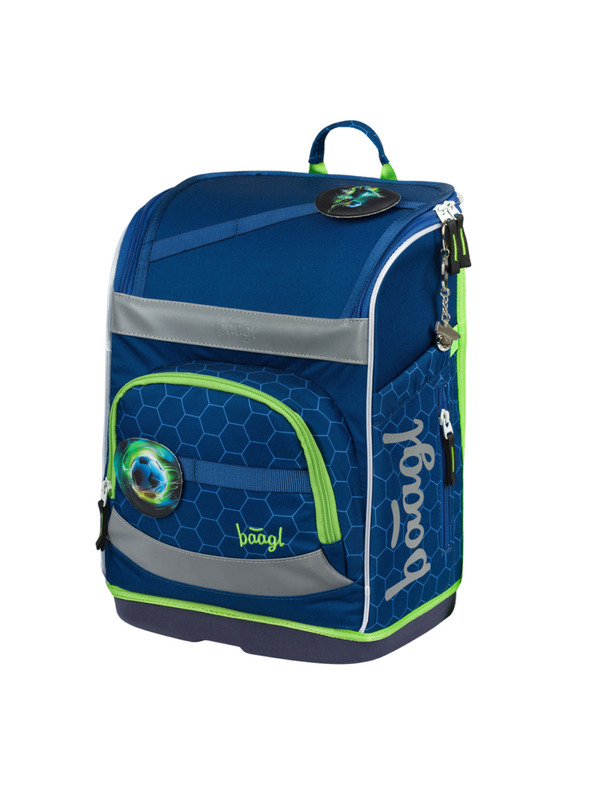 BAAGL  BAAGL SET 3 Zippy plus Nogometna lopta: školska torba, pernica, vrećica