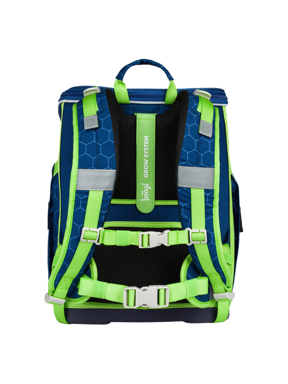 BAAGL  BAAGL SET 3 Zippy plus Nogometna lopta: školska torba, pernica, vrećica