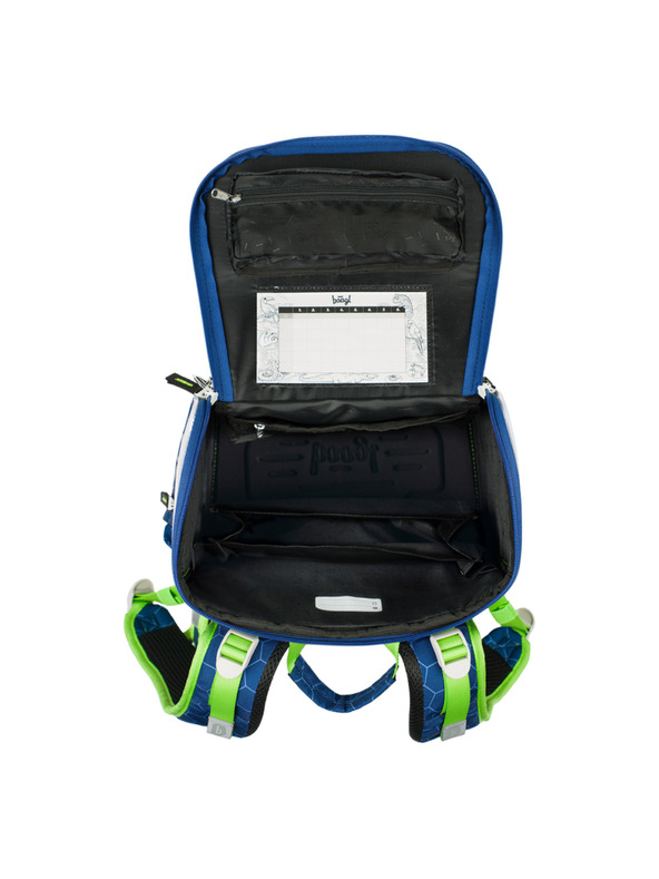 BAAGL  BAAGL SET 3 Zippy plus Nogometna lopta: školska torba, pernica, vrećica