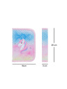 BAAGL  BAAGL SET 3 Zippy plus Rainbow Unicorn: torba, pernica, vrećica