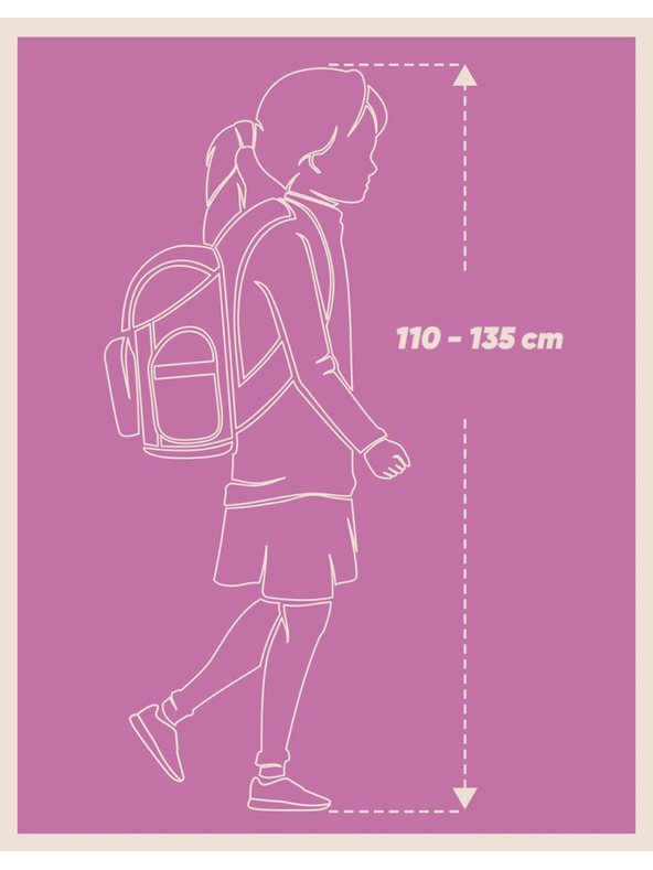 BAAGL  BAAGL SET 3 Zippy plus Konj: torba, pernica, vrećica