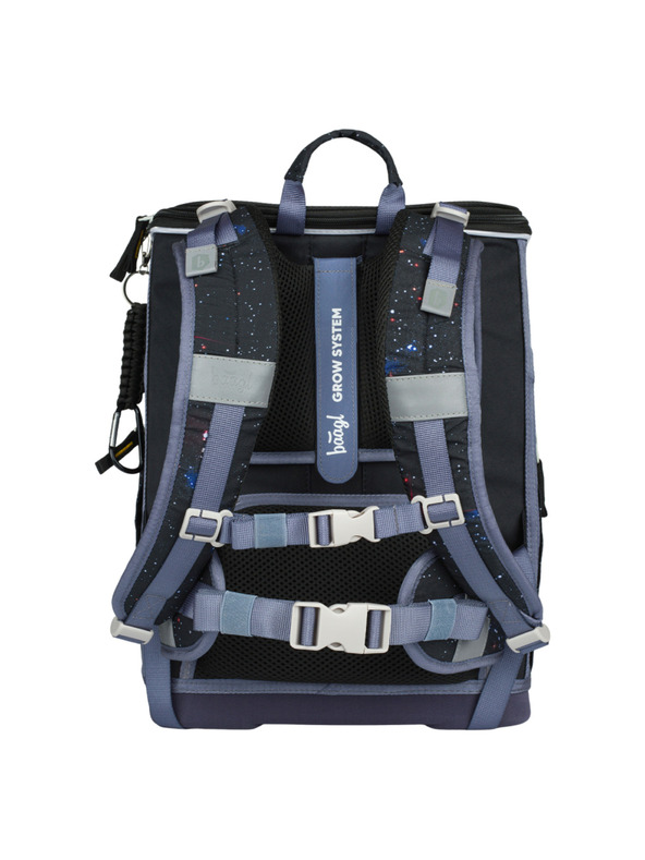 BAAGL  BAAGL SET 3 Zippy plus Pixel Space: školska torba, pernica, vrećica