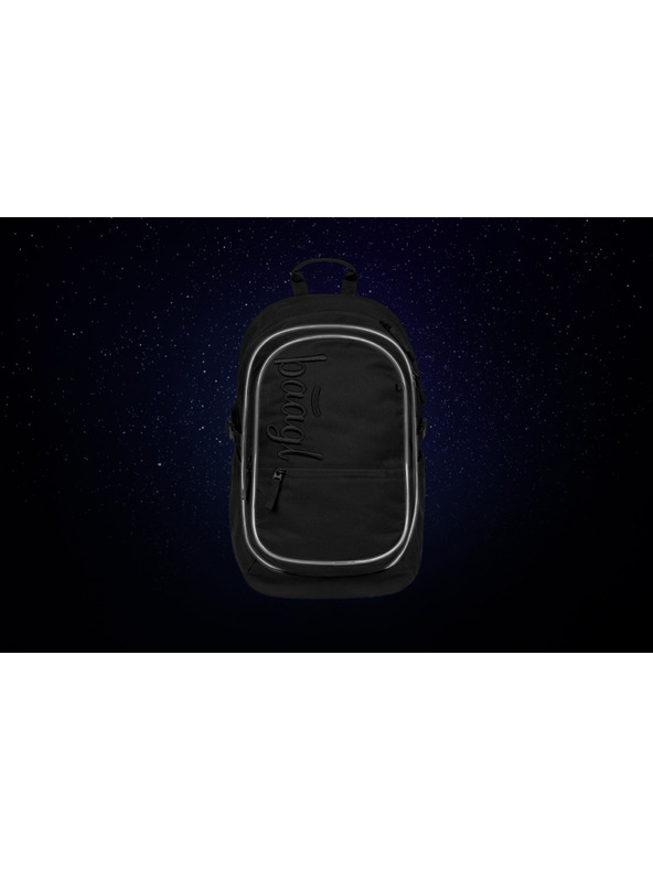 BAAGL  BAAGL Školski ruksak Core Uni crna