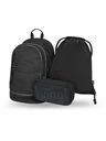 BAAGL  BAAGL SET 3 Core Uni crna: ruksak, pernica, vrećica