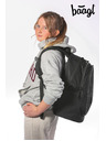 BAAGL  BAAGL SET 3 Core Uni crna: ruksak, pernica, vrećica