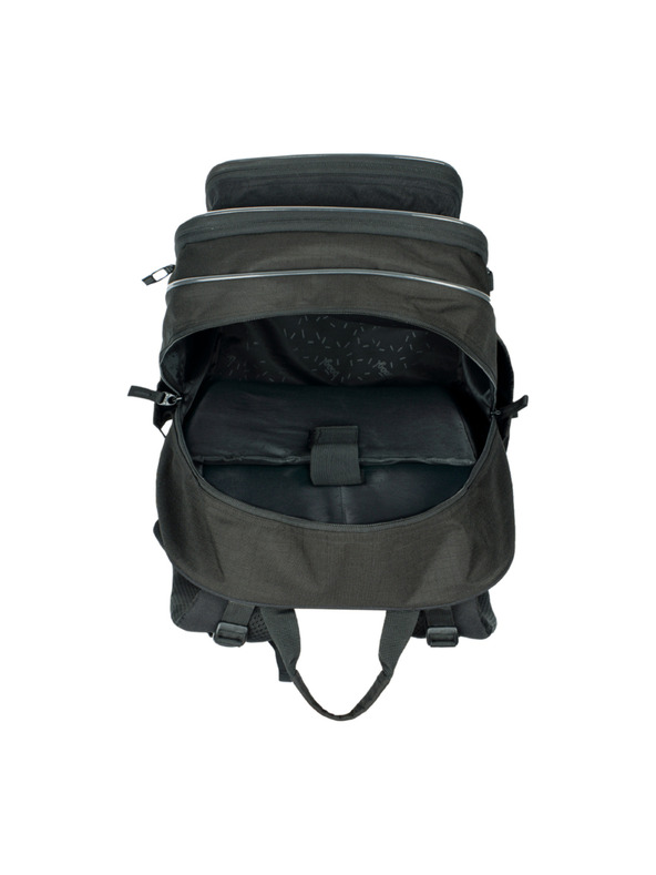 BAAGL  BAAGL SET 3 Cubic Uni crna: ruksak, pernica, vrećica