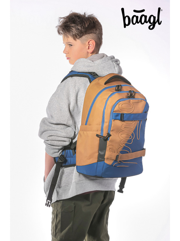 BAAGL  BAAGL Školski ruksak Skate max Duo