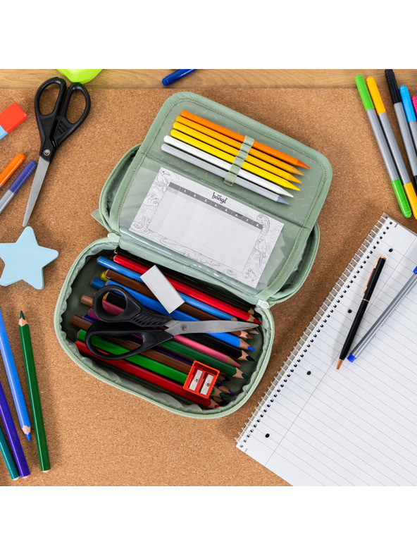 BAAGL  BAAGL SET 3 Skate max Mentol: ruksak, pernica, vrećica