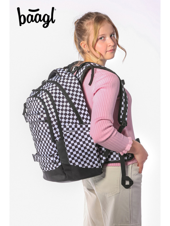 BAAGL  BAAGL SET 3 Skate max SKA: ruksak, pernica, vrećica