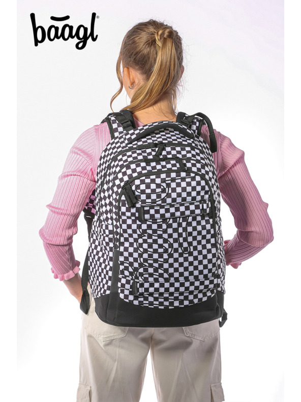 BAAGL  BAAGL SET 3 Skate max SKA: ruksak, pernica, vrećica