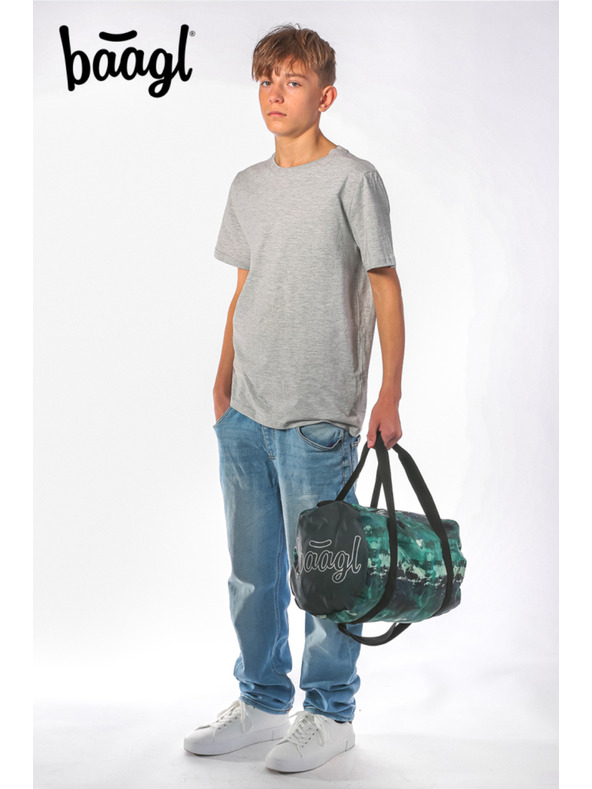 BAAGL  BAAGL SET 3 Skate Forest: ruksak, pernica, sportska torba