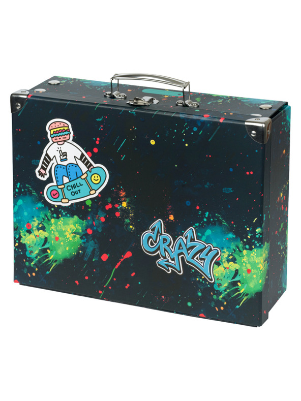 BAAGL  BAAGL Sklopivi školski kovčeg Chill s kopčom