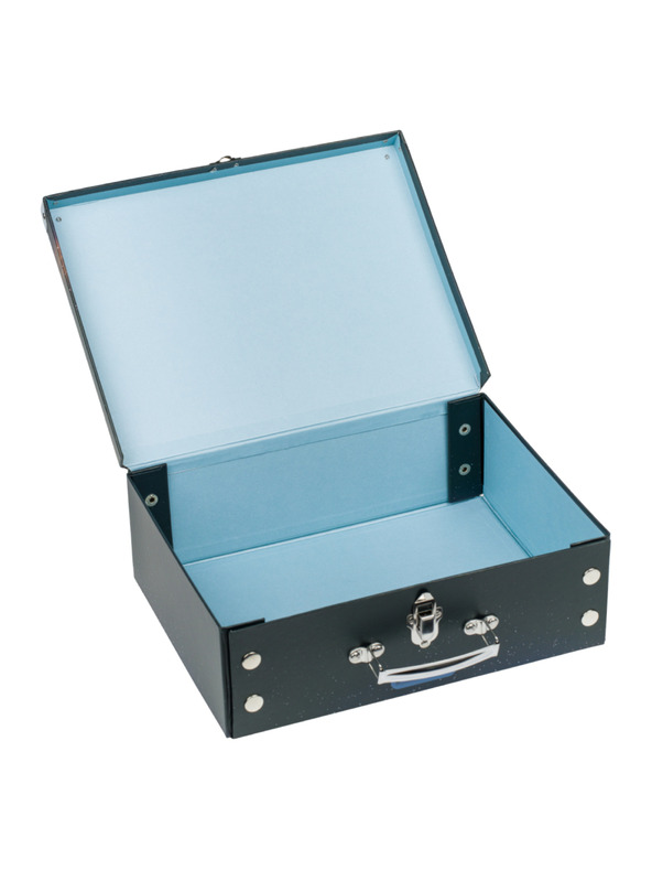 BAAGL  BAAGL Sklopivi školski kovčeg Svemirski Brod s metalnim elementima