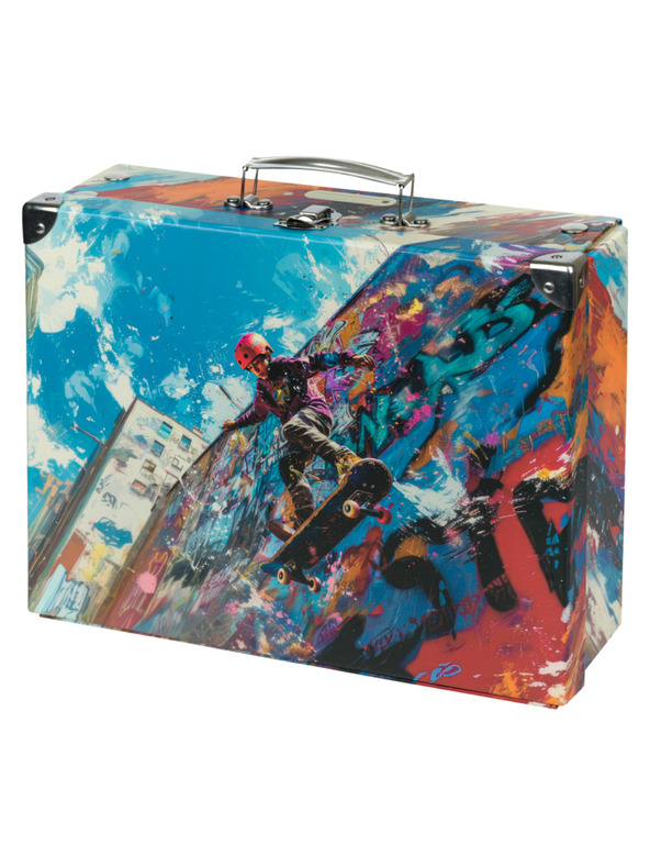 BAAGL  BAAGL Sklopivi školski kovčeg Skatepark s metalnim elementima