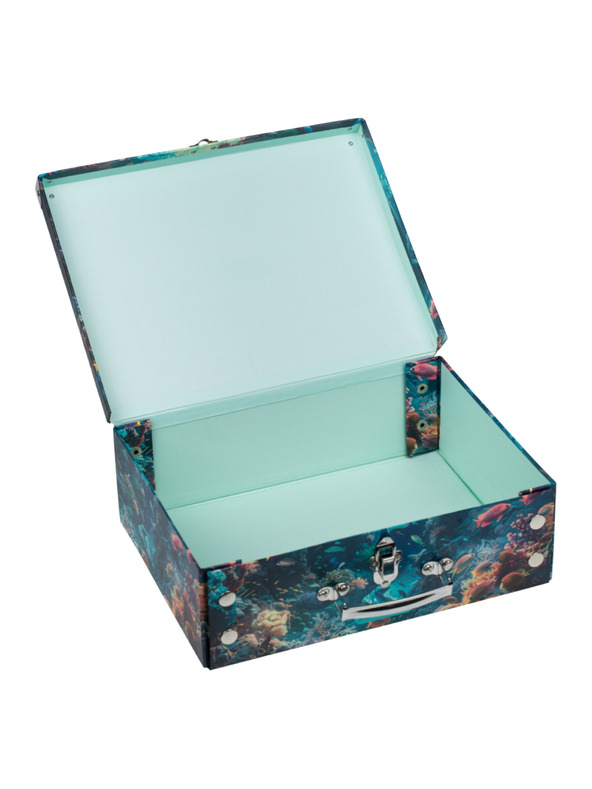 BAAGL  BAAGL Sklopivi školski kovčeg Delfin s metalnim kopčama