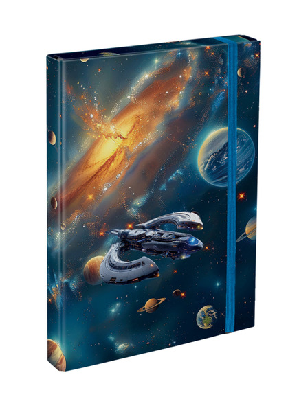 BAAGL  BAAGL Fascikl za školske bilježnice A4 Svemir