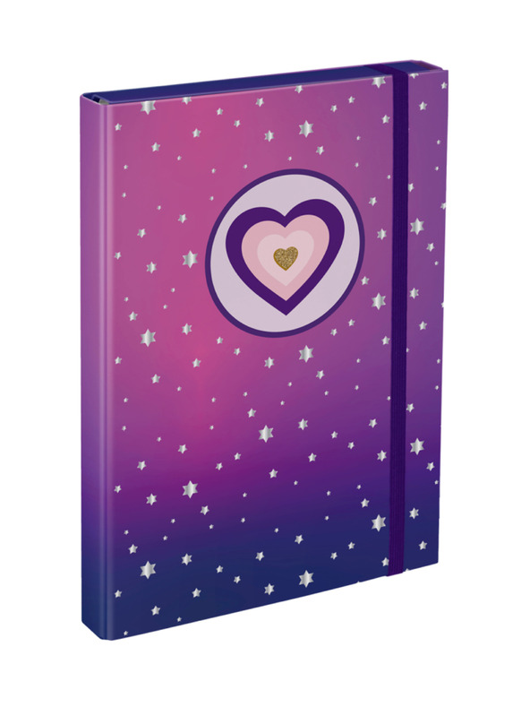 BAAGL  BAAGL Mape za školske bilježnice A4 Konji srce