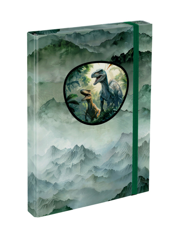 BAAGL  BAAGL Fascikl za školske bilježnice A4 Dino