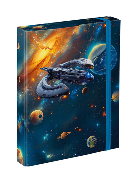 BAAGL  BAAGL Mapa za školske bilježnice A5 Svemir