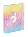 BAAGL  BAAGL Mape za školske bilježnice A5 Rainbow Unicorn