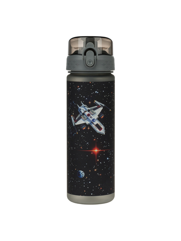 BAAGL  BAAGL Tritanska boca za piće Pixel Space 500 ml