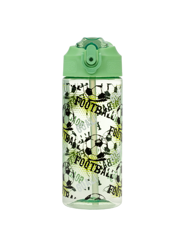 BAAGL  BAAGL Tritanska boca za piće sa slamkom Nogomet 500 ml