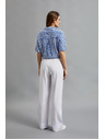 Moodo Bijele široke hlače