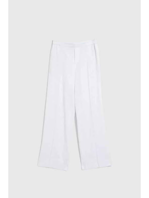 Moodo Bijele široke hlače