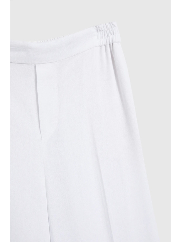 Moodo Bijele široke hlače