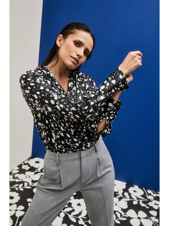 Moodo Moodo bluza s uzorkom