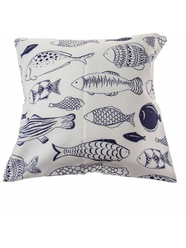 Casa de Engel Vodootporni jastučni navlak - ribe, 8/96