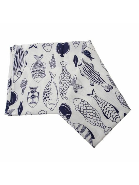 Casa de Engel Vodootportni tekstilni stolnjak - ribe, 6/24