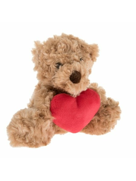 Casa de Engel Plišani medvjedić sa srcem - smeđi, 0/100