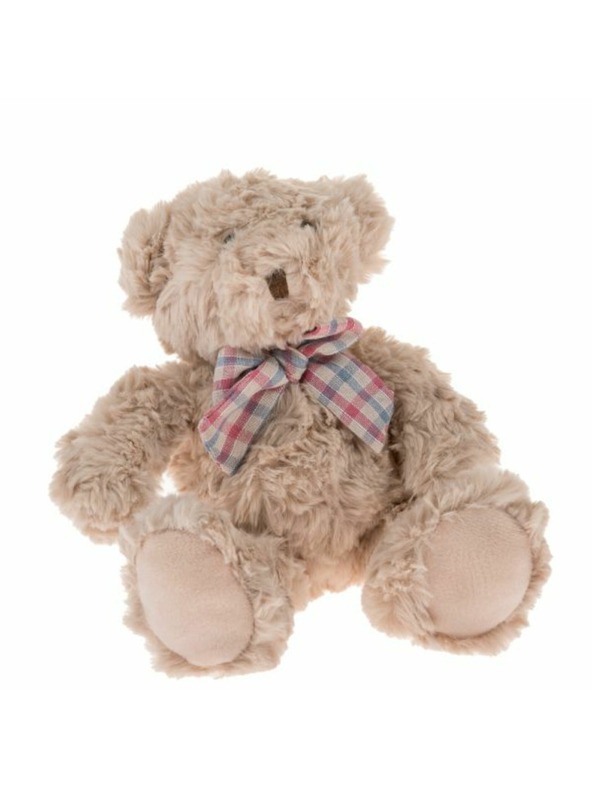 Casa de Engel Plišani medvjedić s mašnom 18cm - bež, 0/50