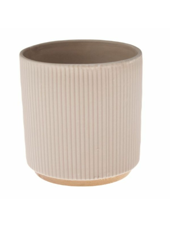 Casa de Engel Keramički cvijetnjak sa bambusnim postoljem, 0/12