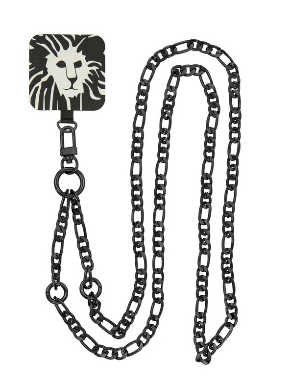 Anne Klein Crni crossbody metalni lanac za mobitel Anne Klein WK/4023BKBK