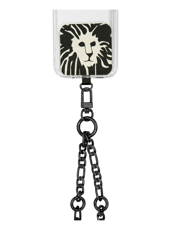 Anne Klein Crni crossbody metalni lanac za mobitel Anne Klein WK/4023BKBK