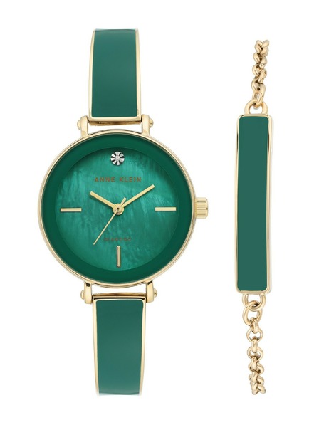 Anne Klein Poklon set sata i narukvice Anne Klein AK/3620GNST