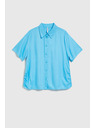 Moodo Svijetloplava košulja s kratkim rukavima