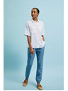 Moodo Bijela košulja s kratkim rukavima