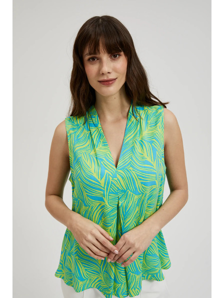 Moodo Zeleni top bez rukava