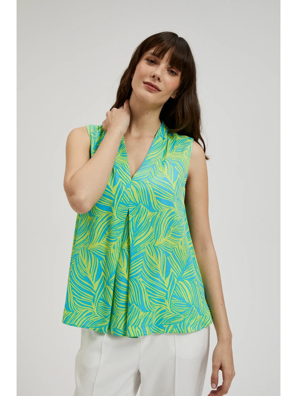 Moodo Zeleni top bez rukava