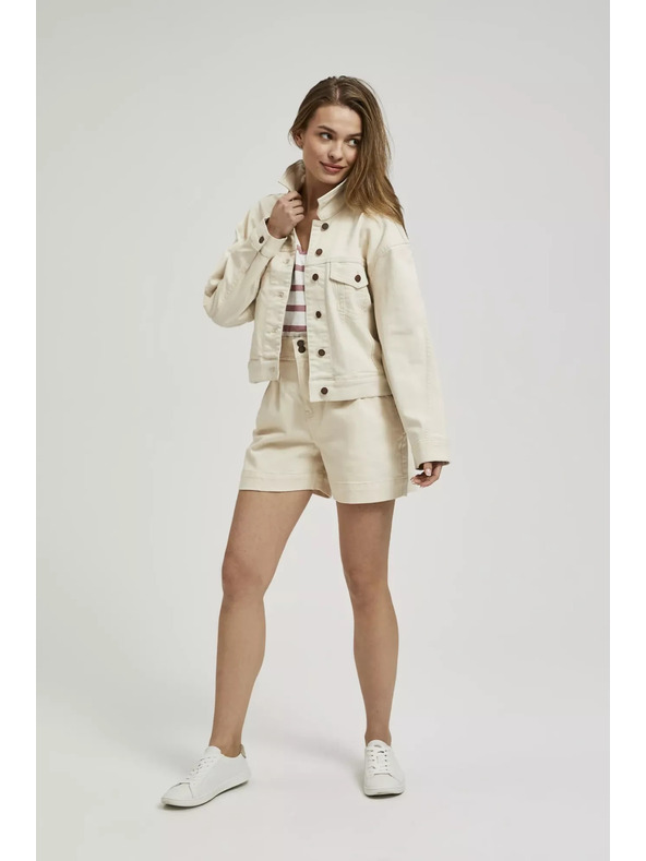 Moodo Krem traper jakna