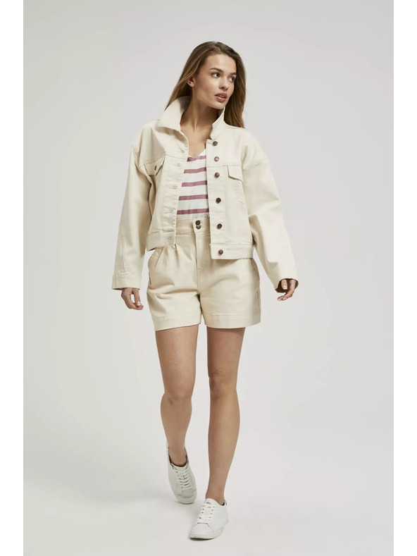 Moodo Krem traper jakna