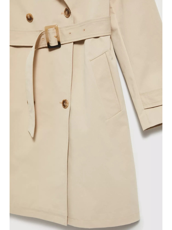 Moodo Bež trench kaput