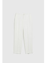 Moodo Bijele ravne hlače Moodo